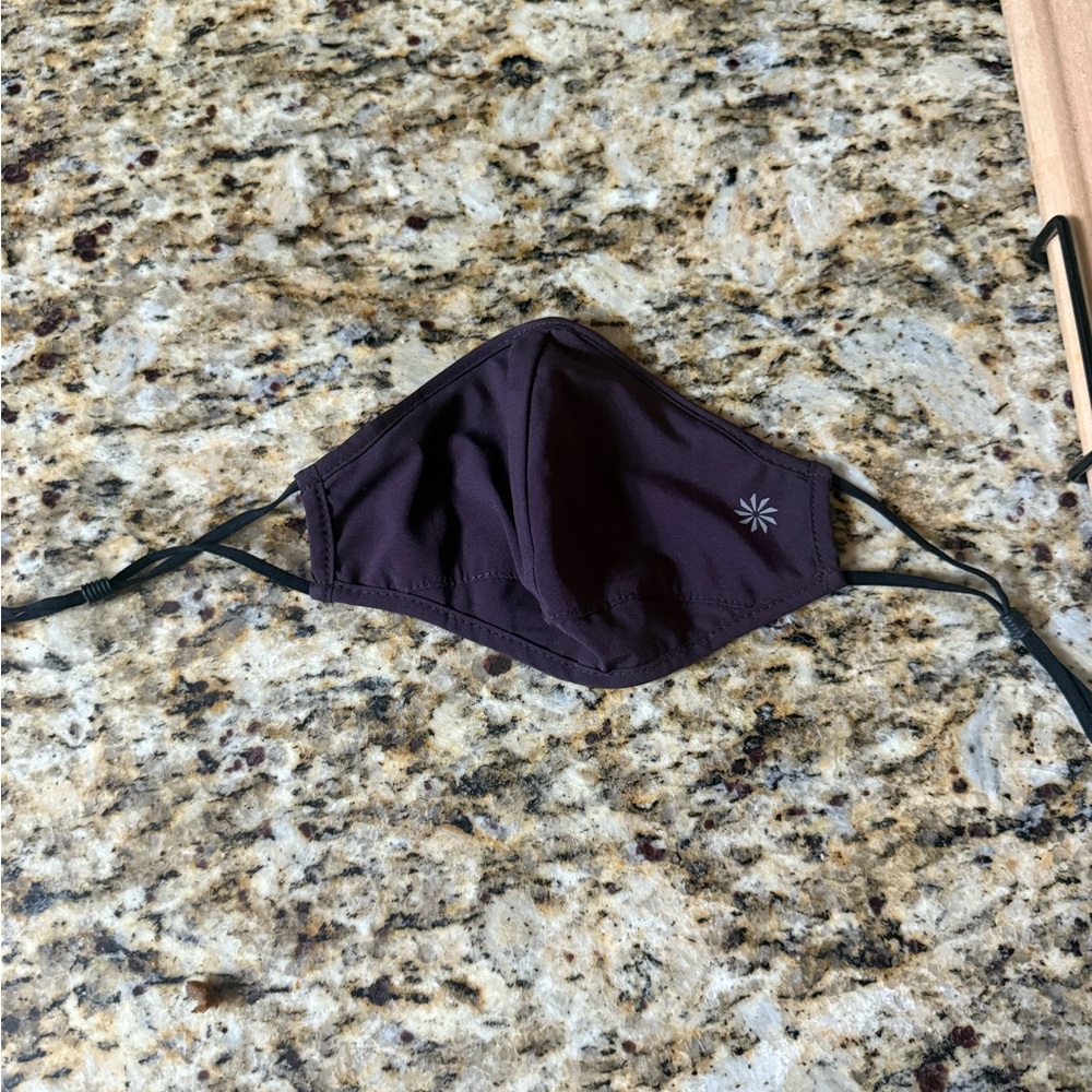 Purple Face Mask with Star Logo